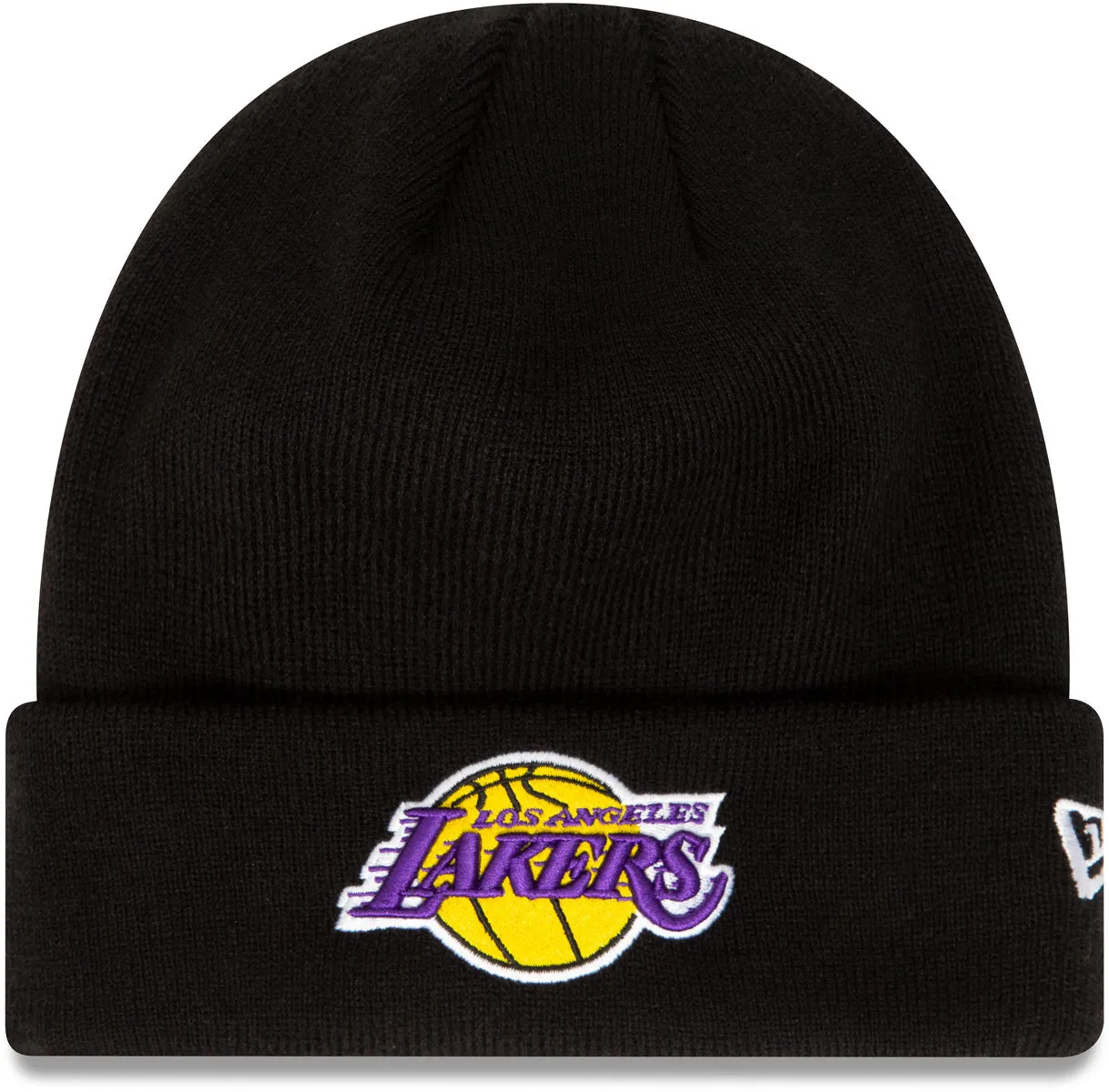 Grab It Now Los Angeles Lakers New Era Nba Essential Cuff Knit Beanie