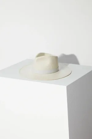 Zoe Fedora Hat In Bleach Perfect Gift Sale