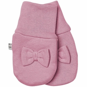 Racing Kids Mittens Baby Bow Old Rose Limited Edition Offer
