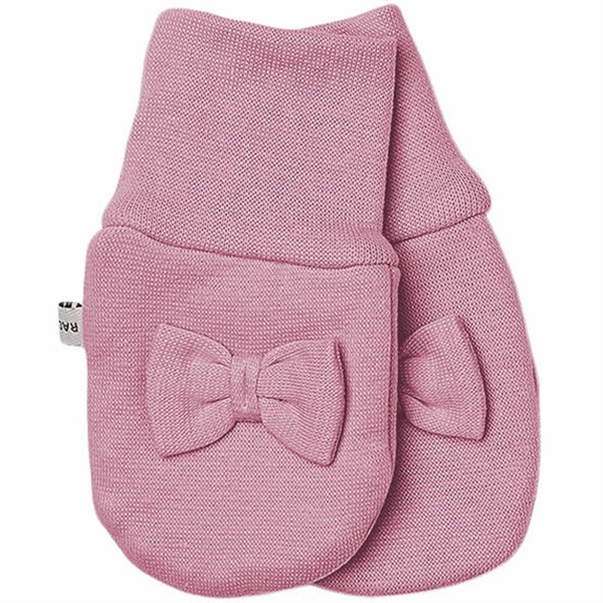 Racing Kids Mittens Baby Bow Old Rose Limited Edition Offer