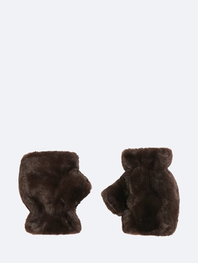 Hot Picks Today Hot Pick of the Day Ariel Fingerless Gloves Espresso