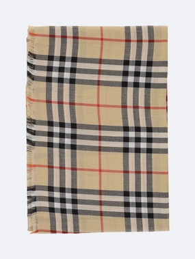 Check Cashmere Scarf Online Exclusive Steal