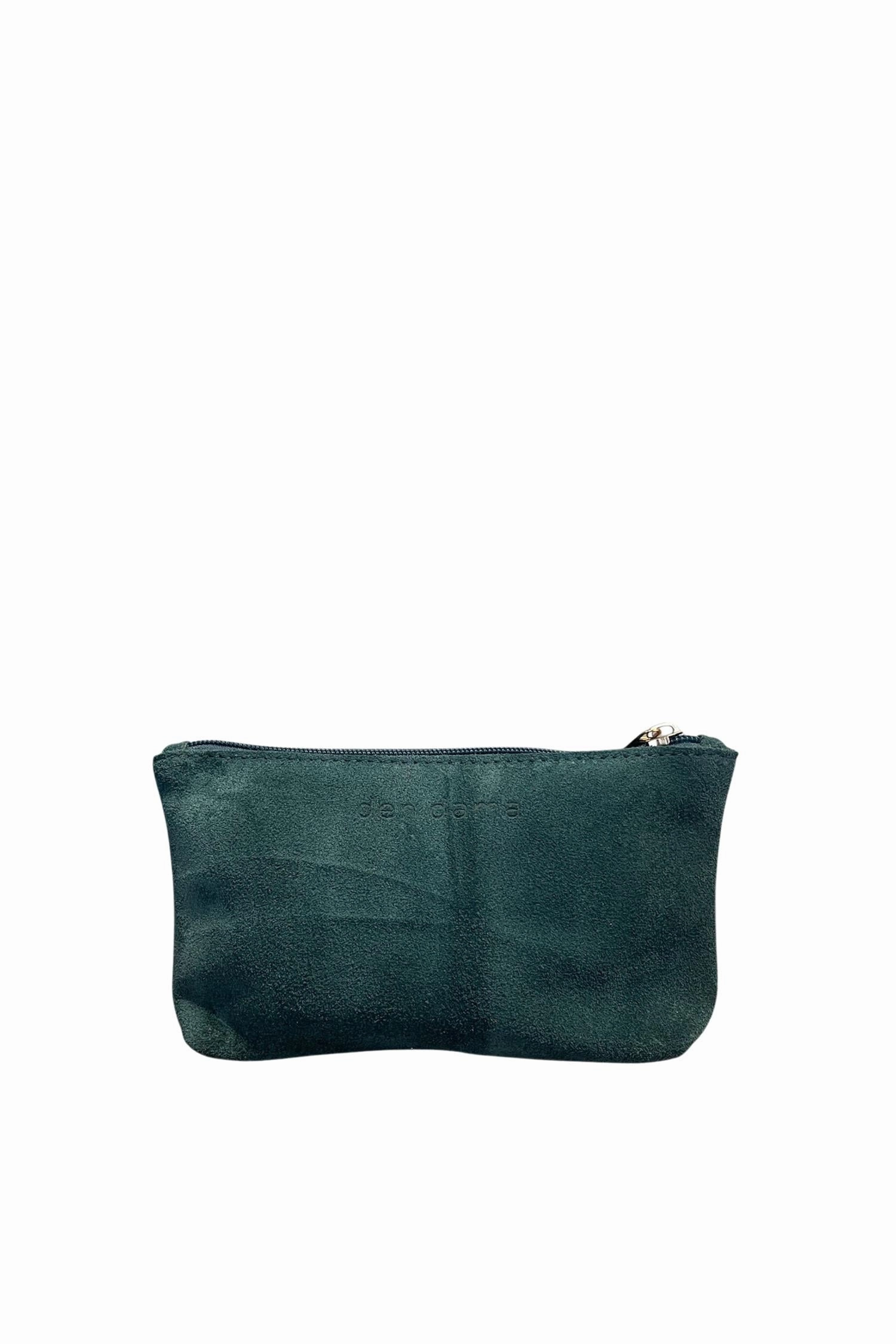 Gift-Worthy Sale Den Dama Suede Mini Pouch Green