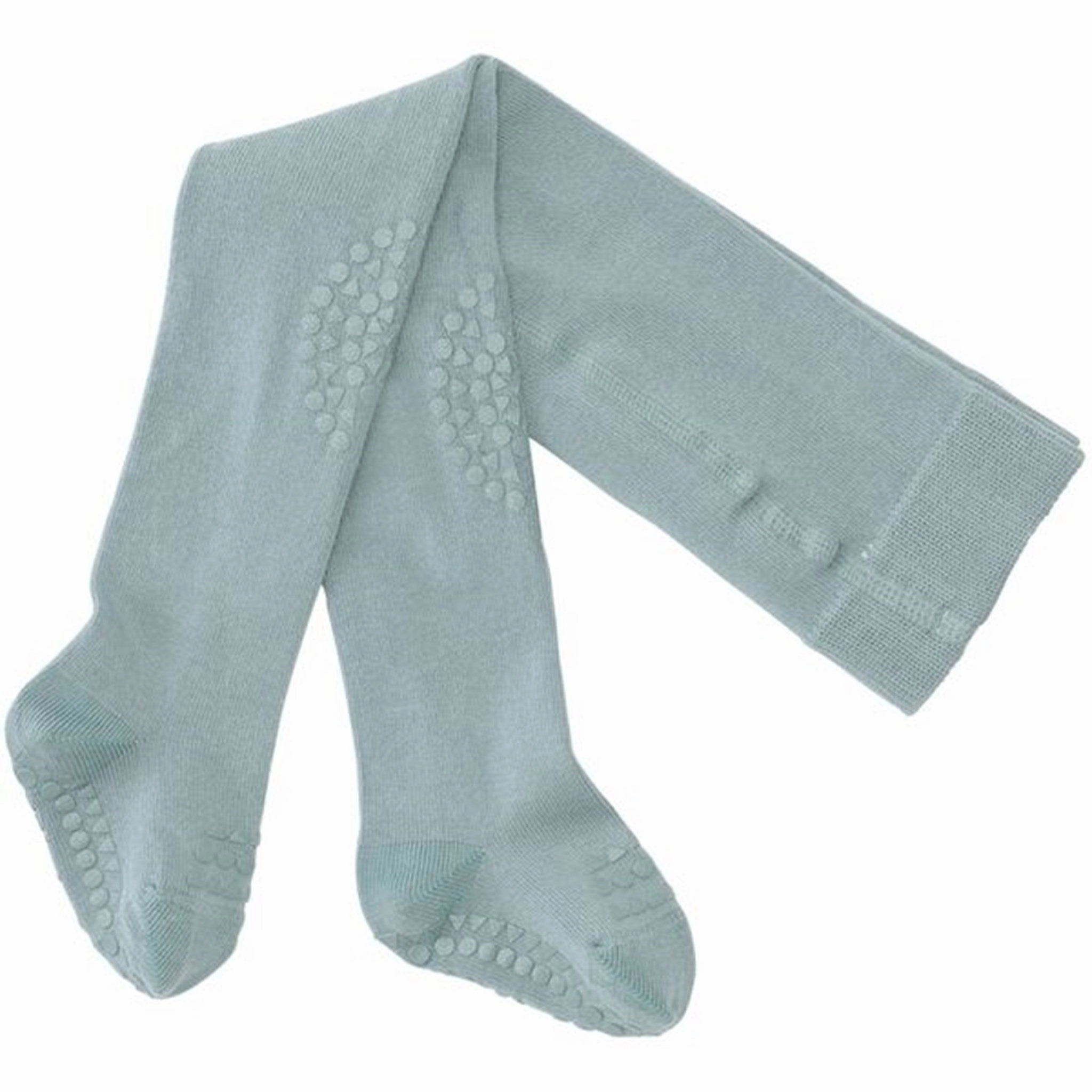 Shop & Save Today Gobabygo Crawling Tights Dusty Blue
