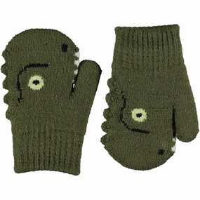 Molo Dusty Green Kenau Mittens Best Price Online