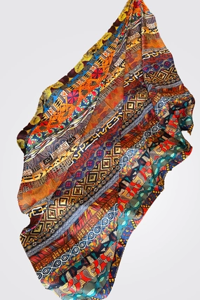 Large Scarf - Africa Print Best Price Online Flash Deal Today