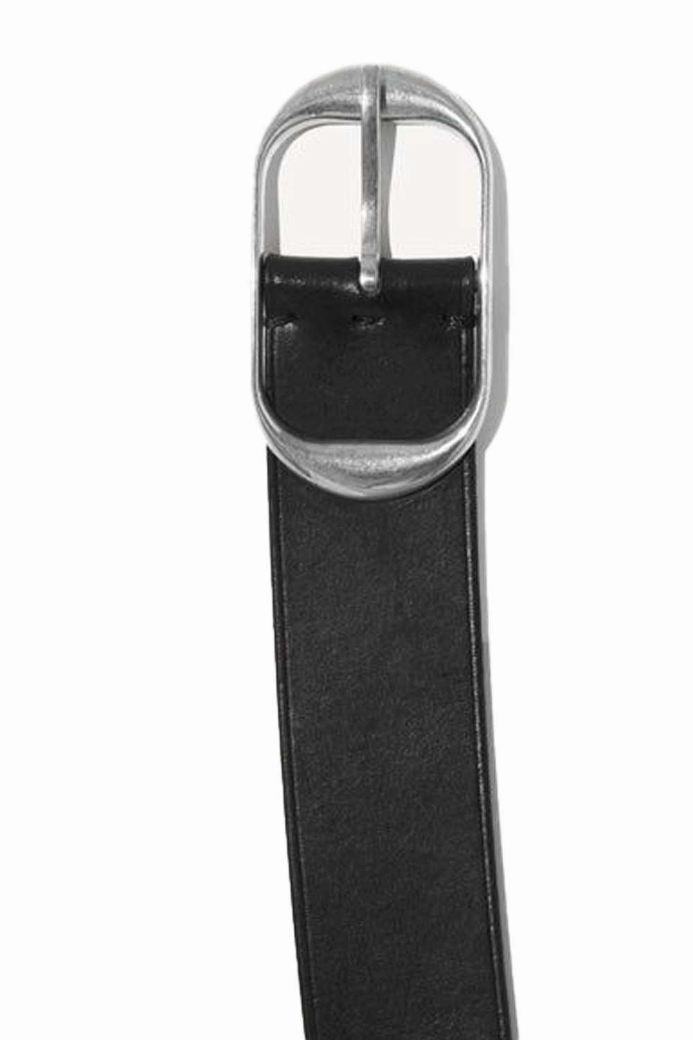 Nili Belt In Black With Antique Silver Buckle Must-Have Deals Grab Todays Deal