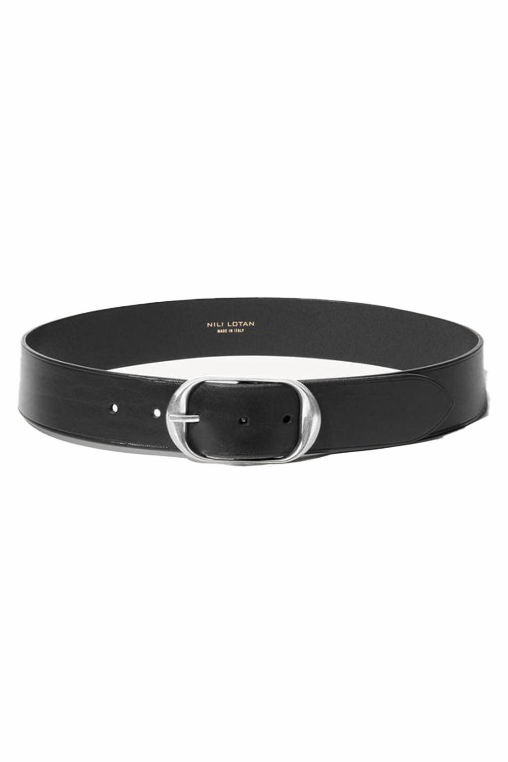 Perfect Gift Sale Exclusive Online Deal Nili Belt In Black With Antique Silver Buckle