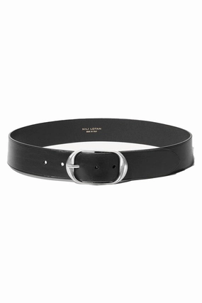 Perfect Gift Sale Exclusive Online Deal Nili Belt In Black With Antique Silver Buckle