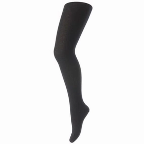 Mp Cotton Plain Tights Black Exclusive Hot Pick