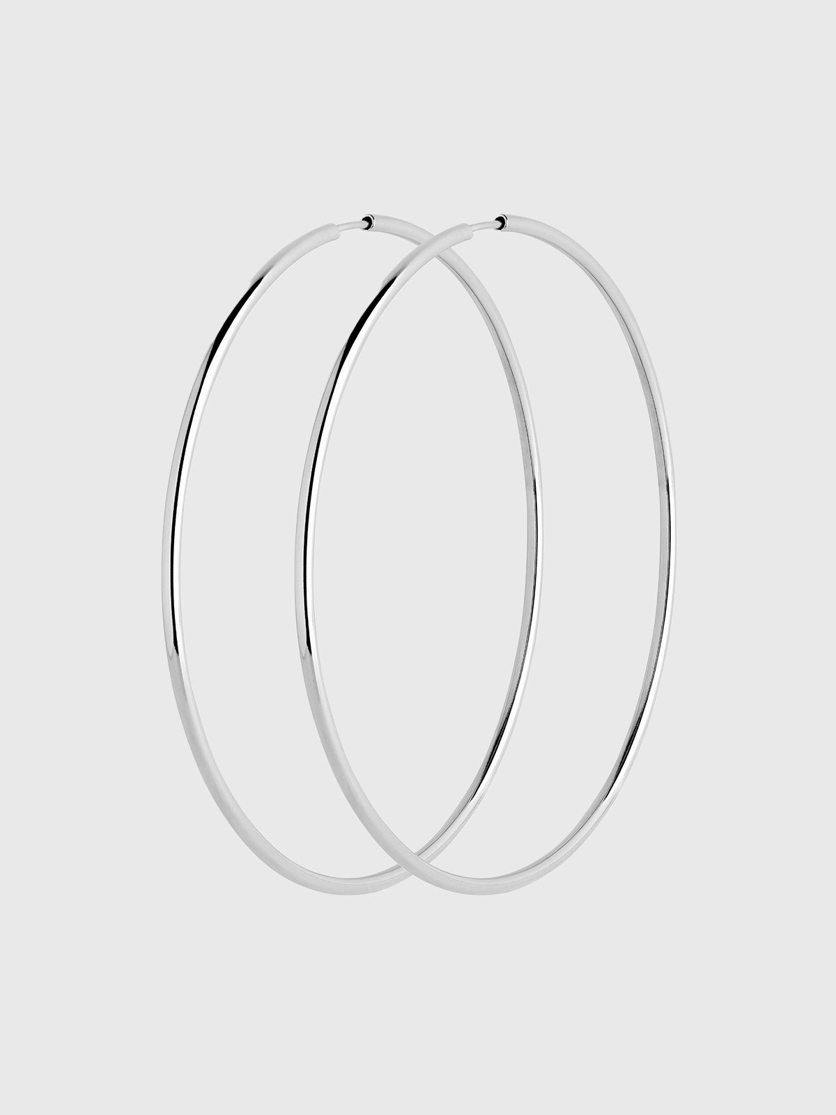 Senorita 70 Hoop Earrings In Silver Special Occasion Discount