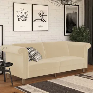 Serena 2 In 1 Sofabed Velvet Upholstered