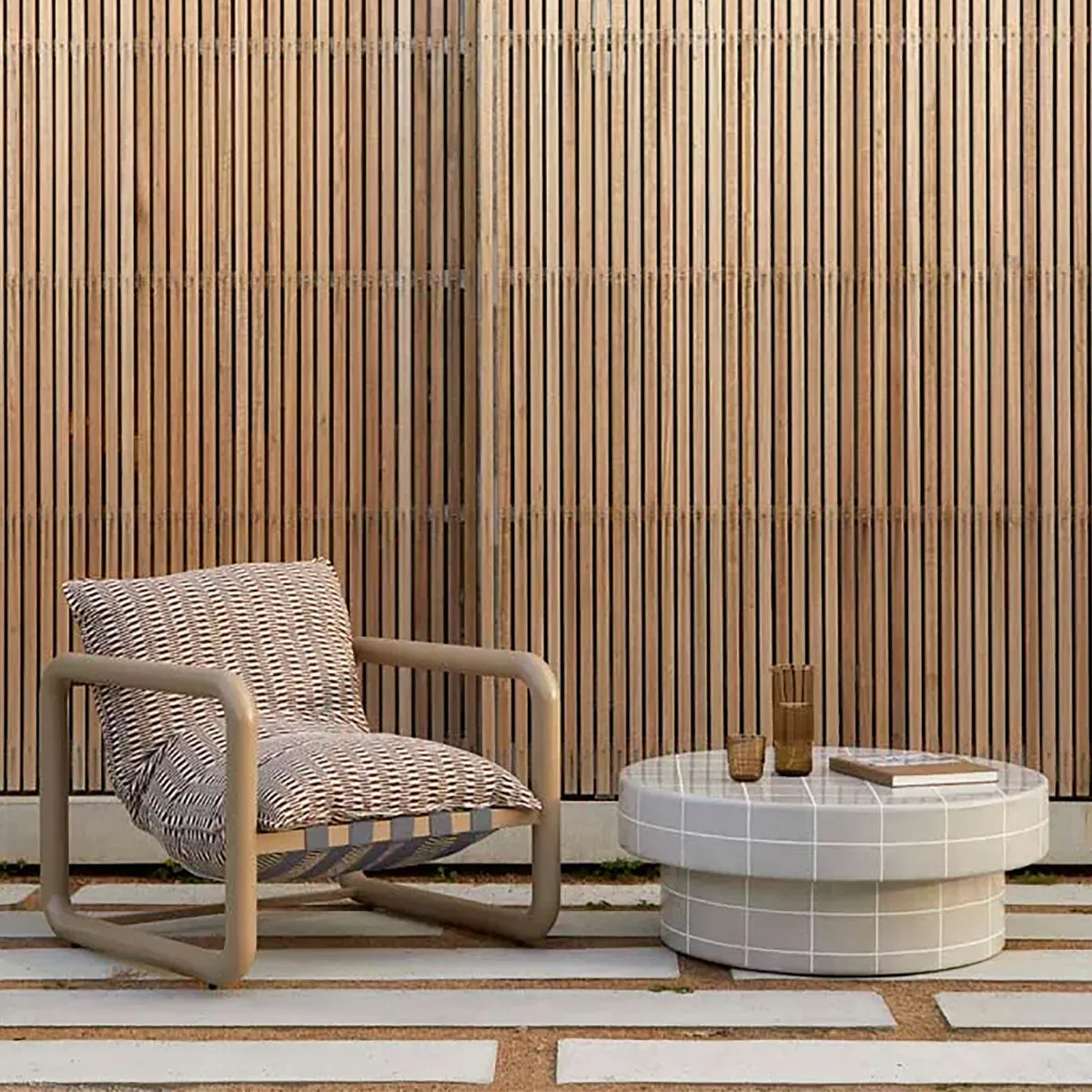 Seville Tile Round Coffee Table