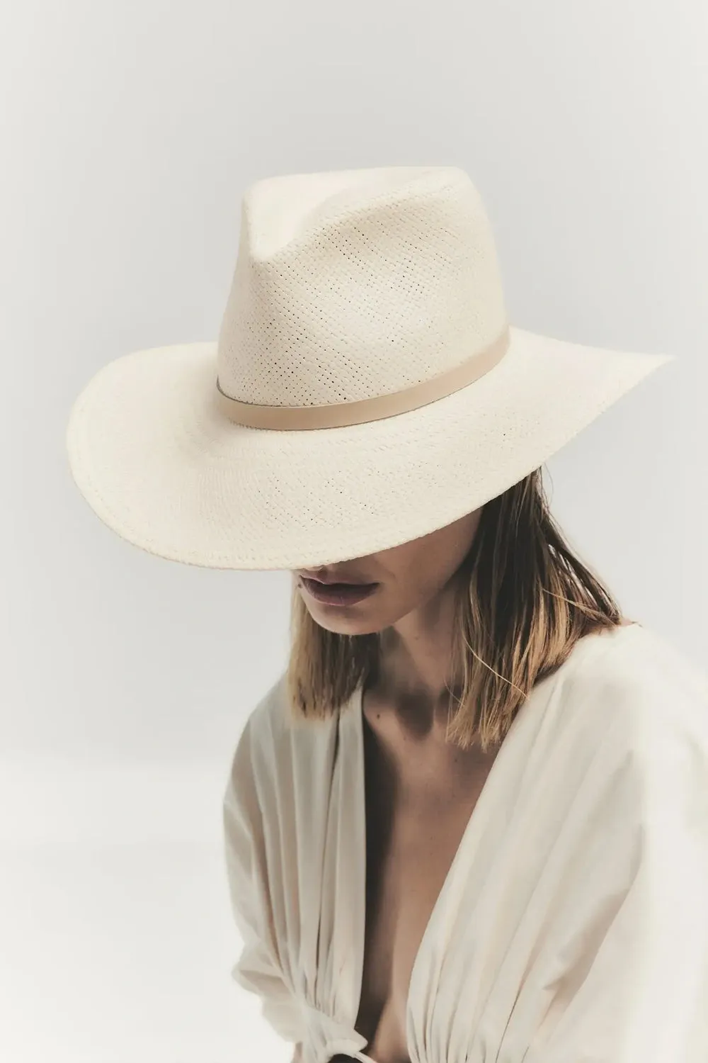 Instant Deal Today Sherman Fedora Hat In Natural