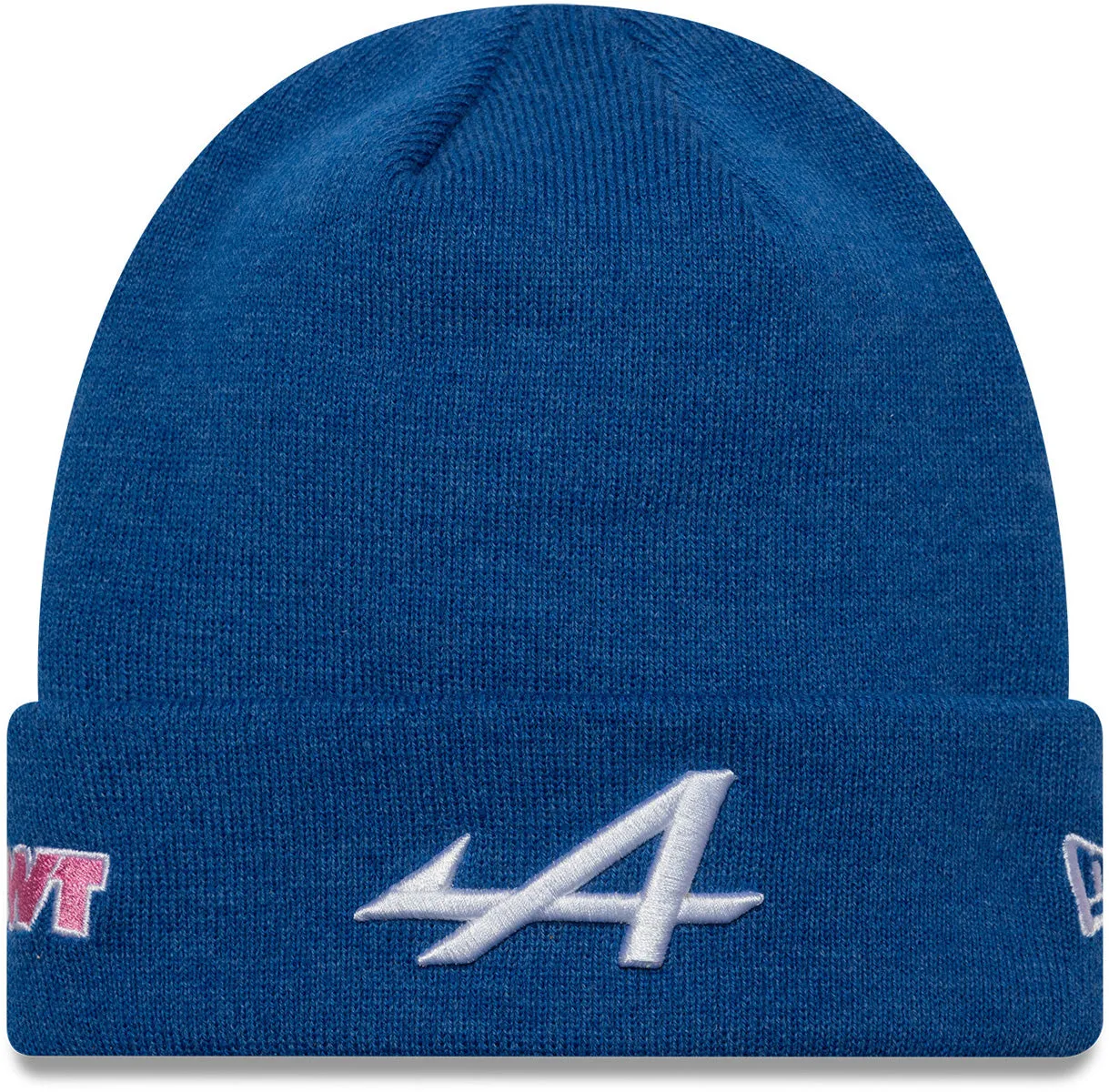 Limited Time Steal Flash Discount Today Alpine F1 New Era Polyana Cuff Knit Blue Beanie