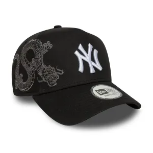 Limited Stock Alert Hot Offer Ending Soon New York Yankees Mlb Black Snake Icon / New Era 9Forty A-Frame