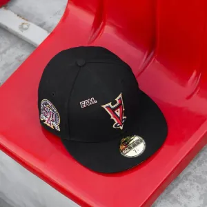 New Era 59Fifty Mlb Anaheim Angels Upside Down Black / Grey Uv Fitted Cap Sweet Deal Today