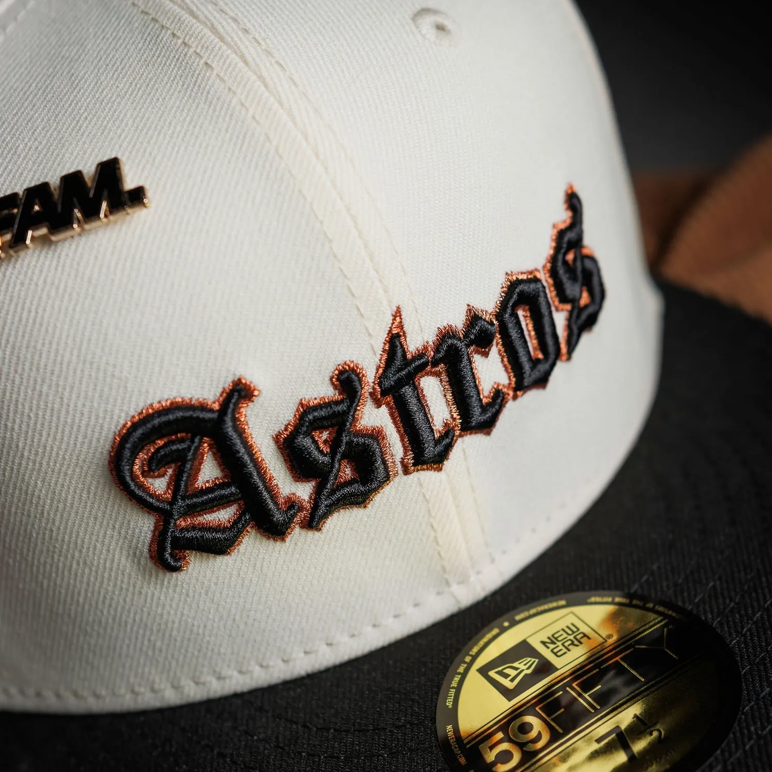 Houston Astros Mlb Two Tone Chrome White Gray Uv / New Era 59Fifty Fitted Cap Instant Savings Deal