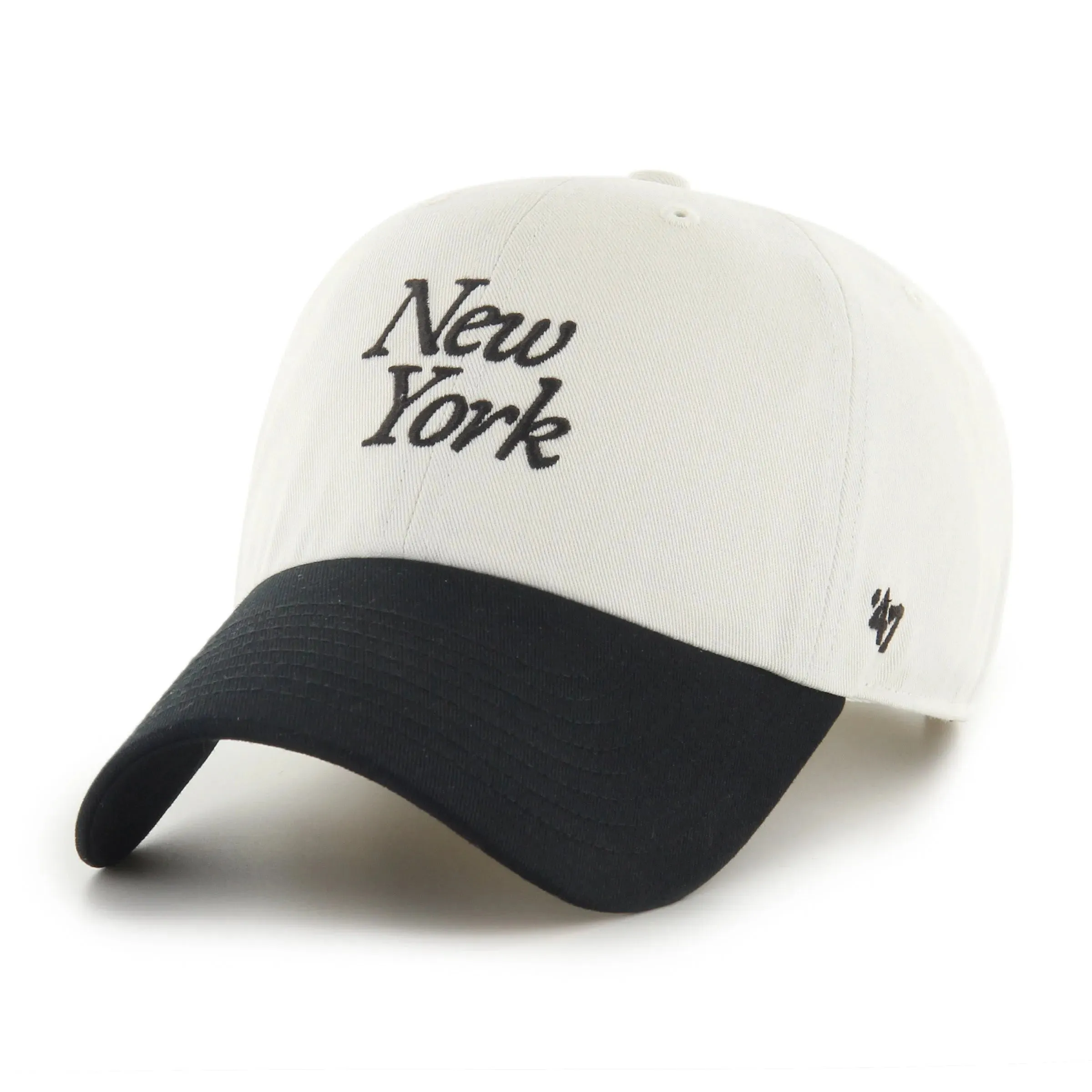 Trending Hot Deal Mlb New York Yankees Foundtation Script Tt 47 Clean Up Two Tone Cap