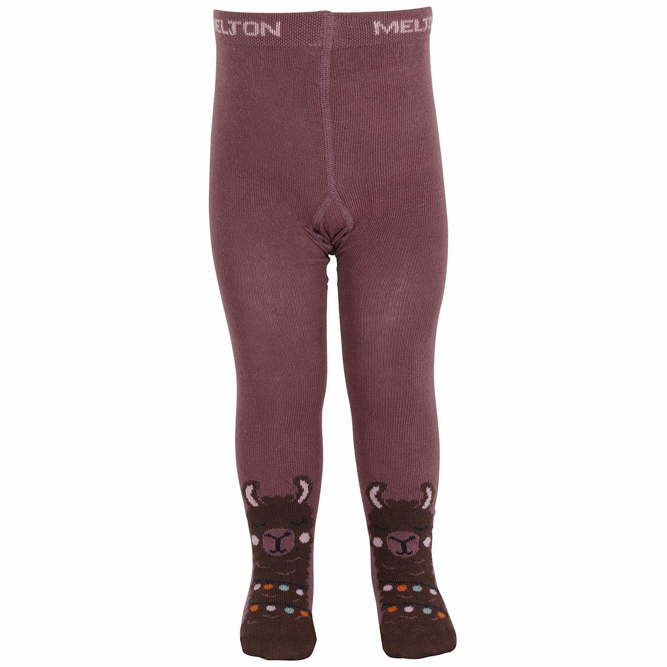Melton Grape Shake Llama Tights Clearance Blowout