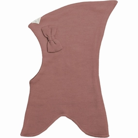 Price Slash Today Racing Kids Nisse Balaclava With Bow Old Rose