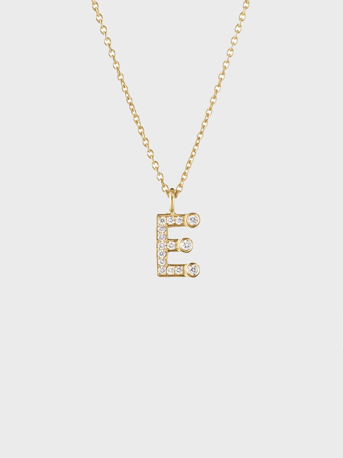 Last Chance Steal Simple E Necklace