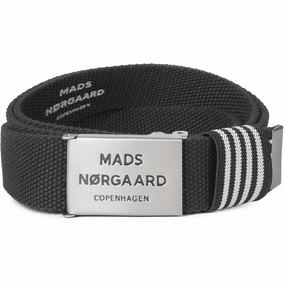 Mads Nrgaard Black Weave Bo Belt Clearance Blowout Todays Special Picks