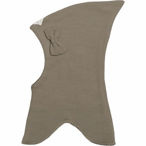 Racing Kids Nisse Balaclava With Bow Dark Plum Brown Instant Discount Deal of the Day