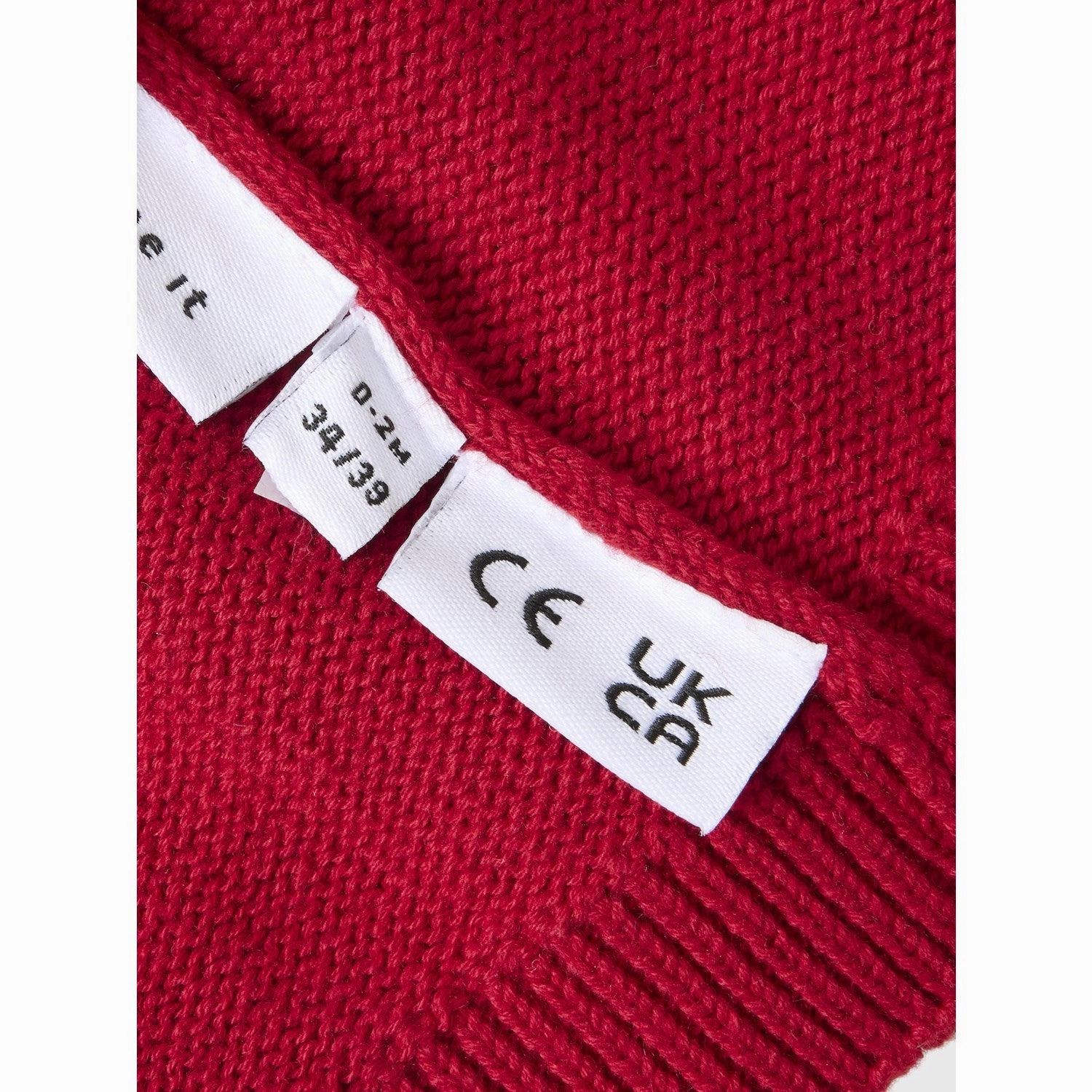 Name It Jester Red Rixmasine Knit Santas Hat Clearance Event Grab & Save Today