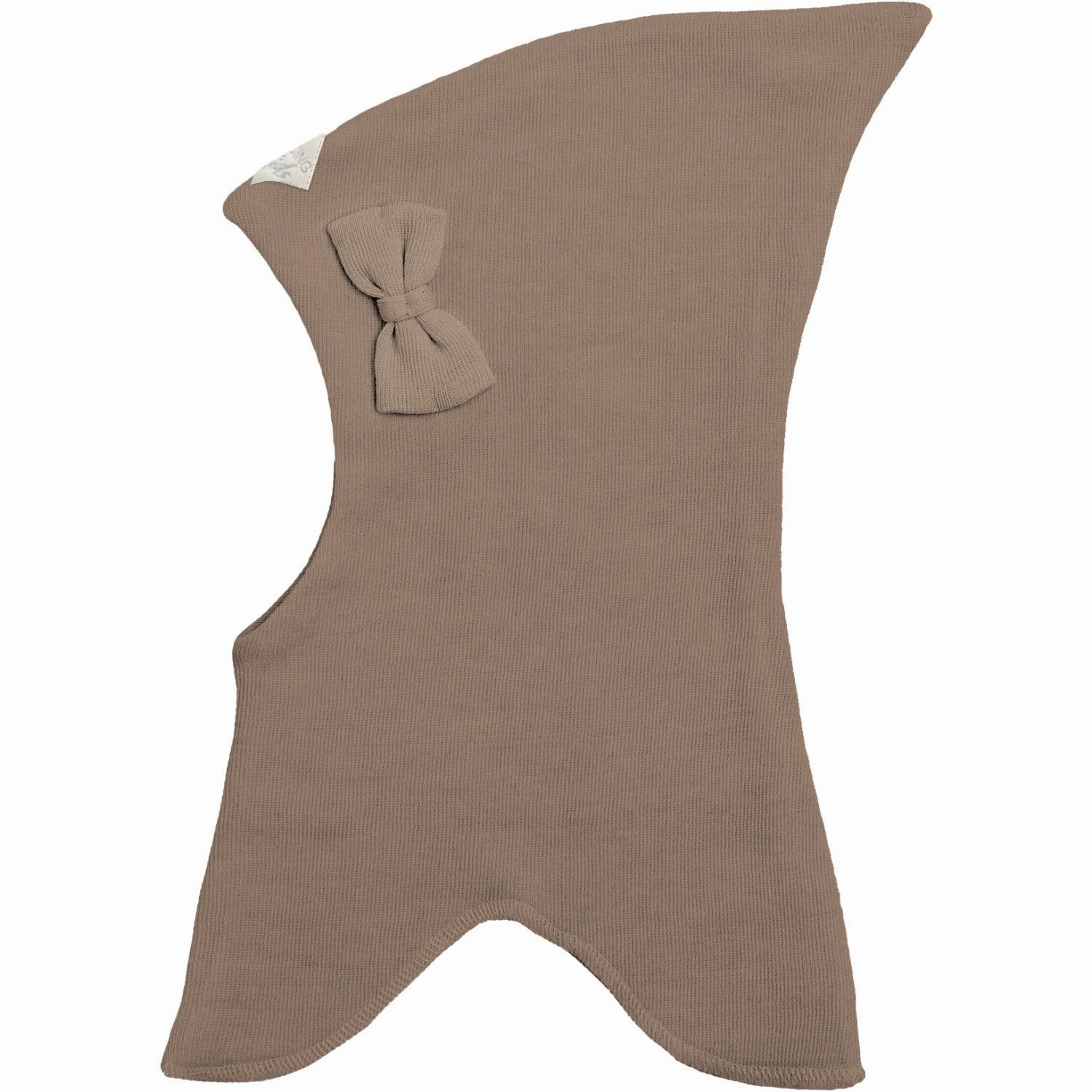 Racing Kids Brown Birch Bark Nisse Balaclava Med Bow Price Slash Today