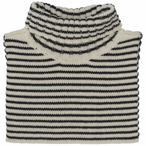 Limited Time Hot Deal Fub Neckwarmer Ecru/Dark Navy
