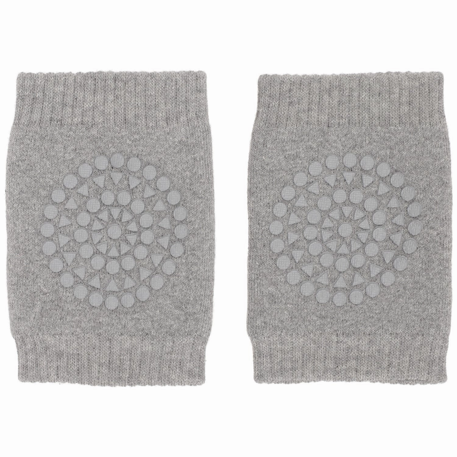 Dont Miss These Savings Hot Offer Frenzy Gobabygo Grey Melange Crawling Knee Pads Organic Terry Cotton