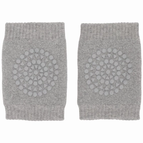 Dont Miss These Savings Hot Offer Frenzy Gobabygo Grey Melange Crawling Knee Pads Organic Terry Cotton