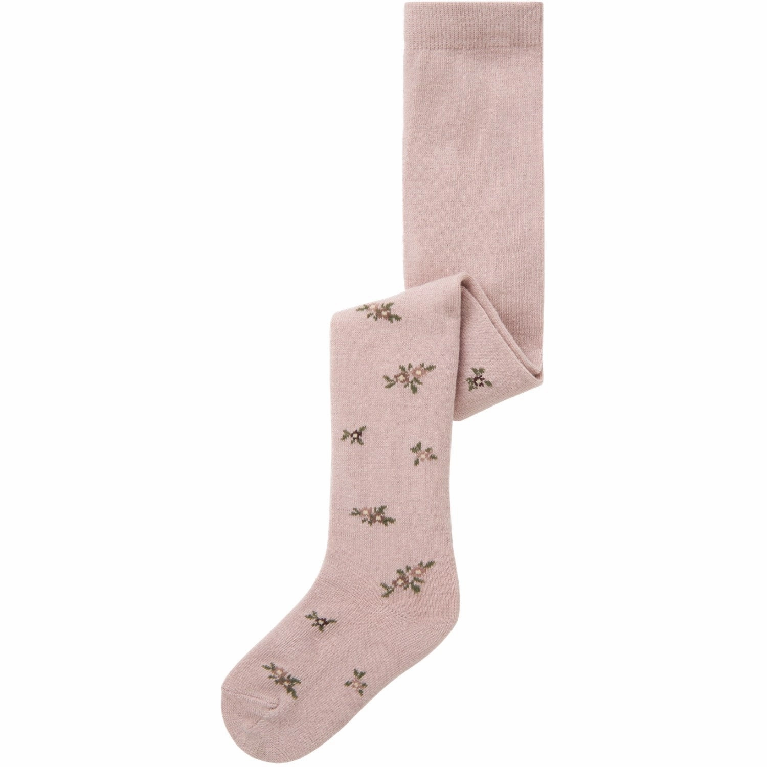 Perfect Gift Offer Clearance Event Name It Shadow Gray Small Flowers Nmfwak Wo/Bl Tights Aoj