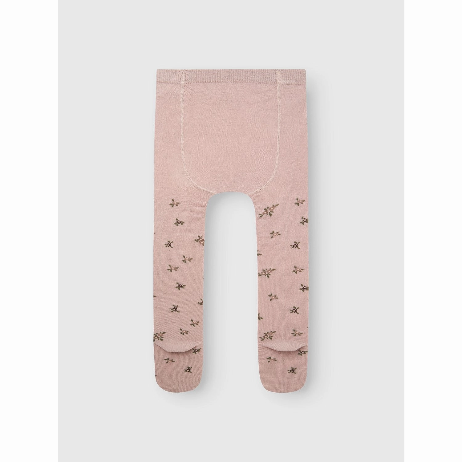 Name It Shadow Gray Small Flowers Nmfwak Wo/Bl Tights Aoj Todays Hot Pick