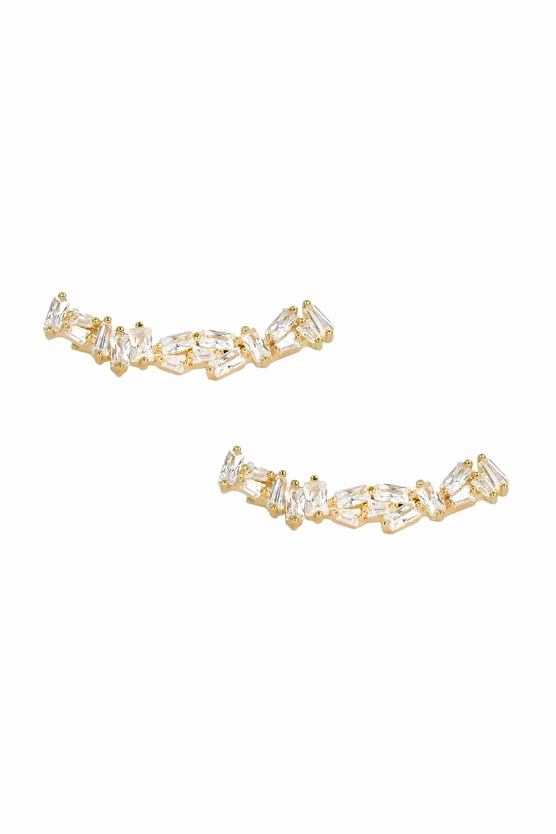 Save Today Event 925 Gold Alta Crystal Ear Crawler