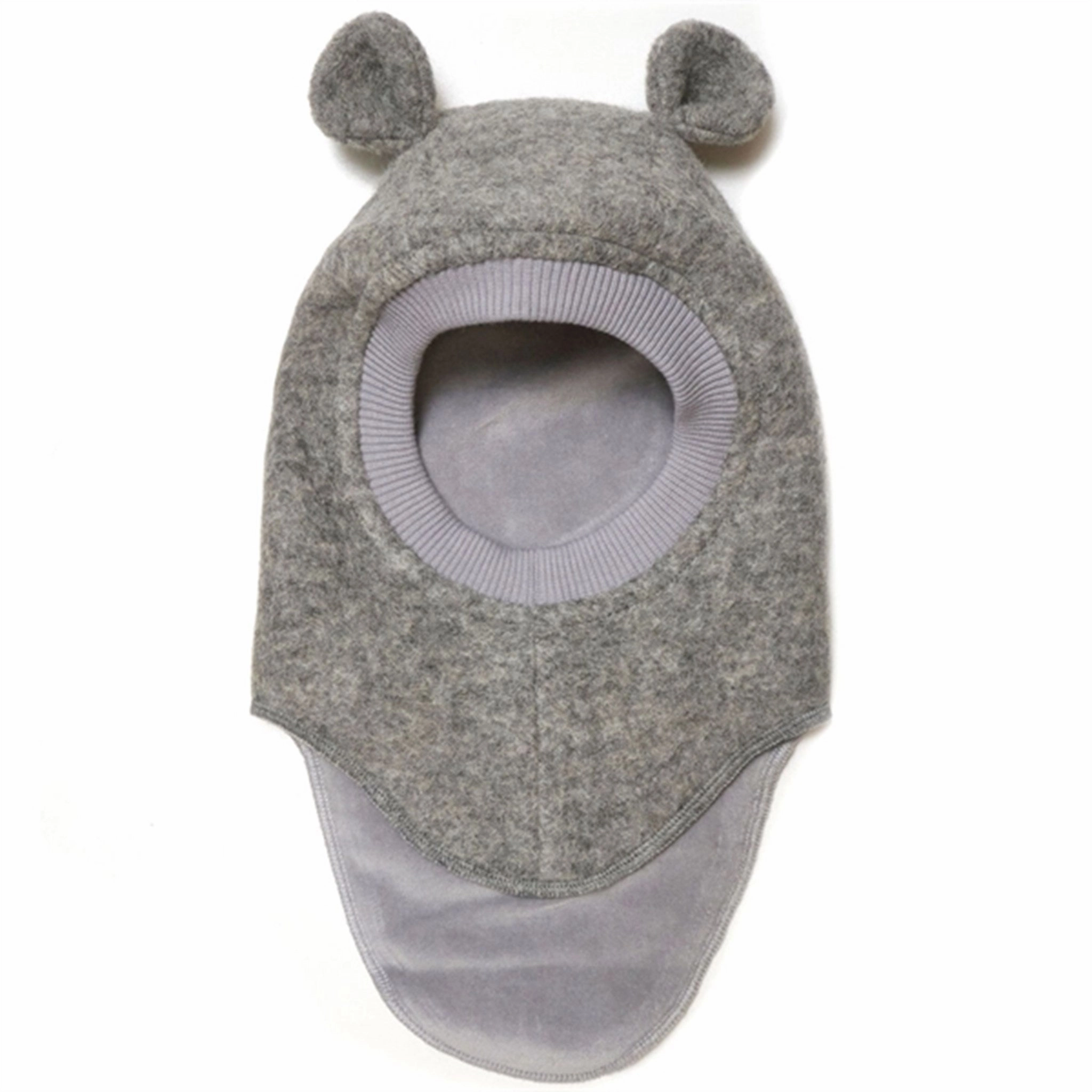 Special Deal Frenzy Online Exclusive Steal Huttelihut Balaclava Ears Soft Wool Plys Medium Grey Melange