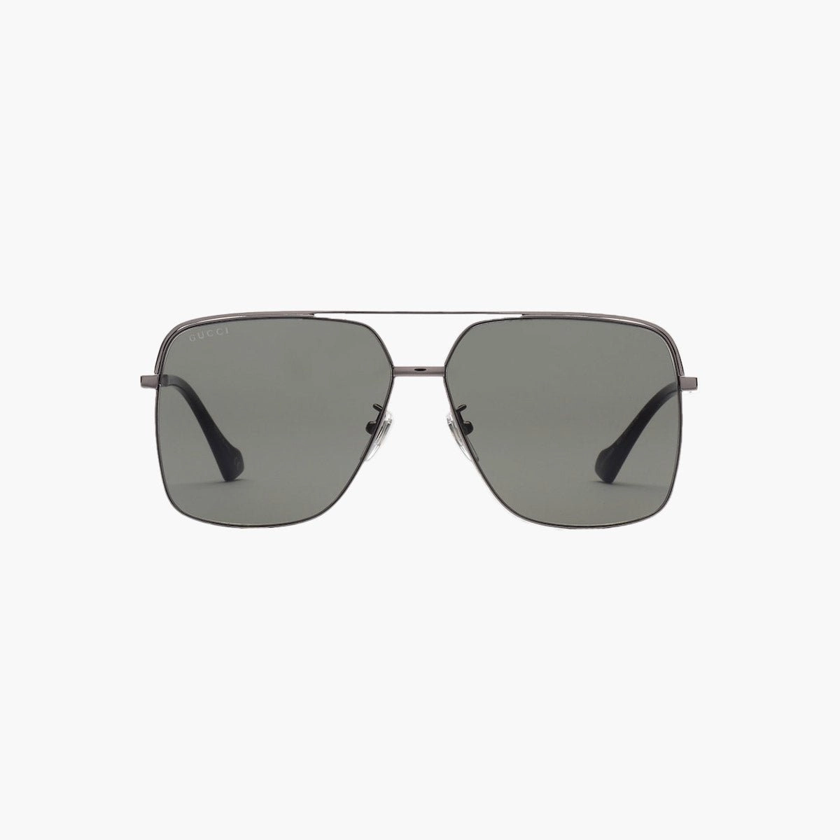 Trending Hot Deal Men'S Ruthenium Grey Specialized Fit Navigator Sunglasses