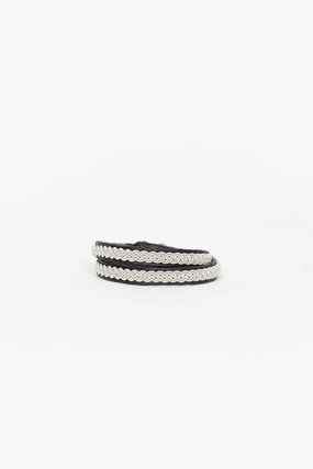 Grab the Deal Now Mega Online Discount Black Hide A Double Wrap Bracelet 2