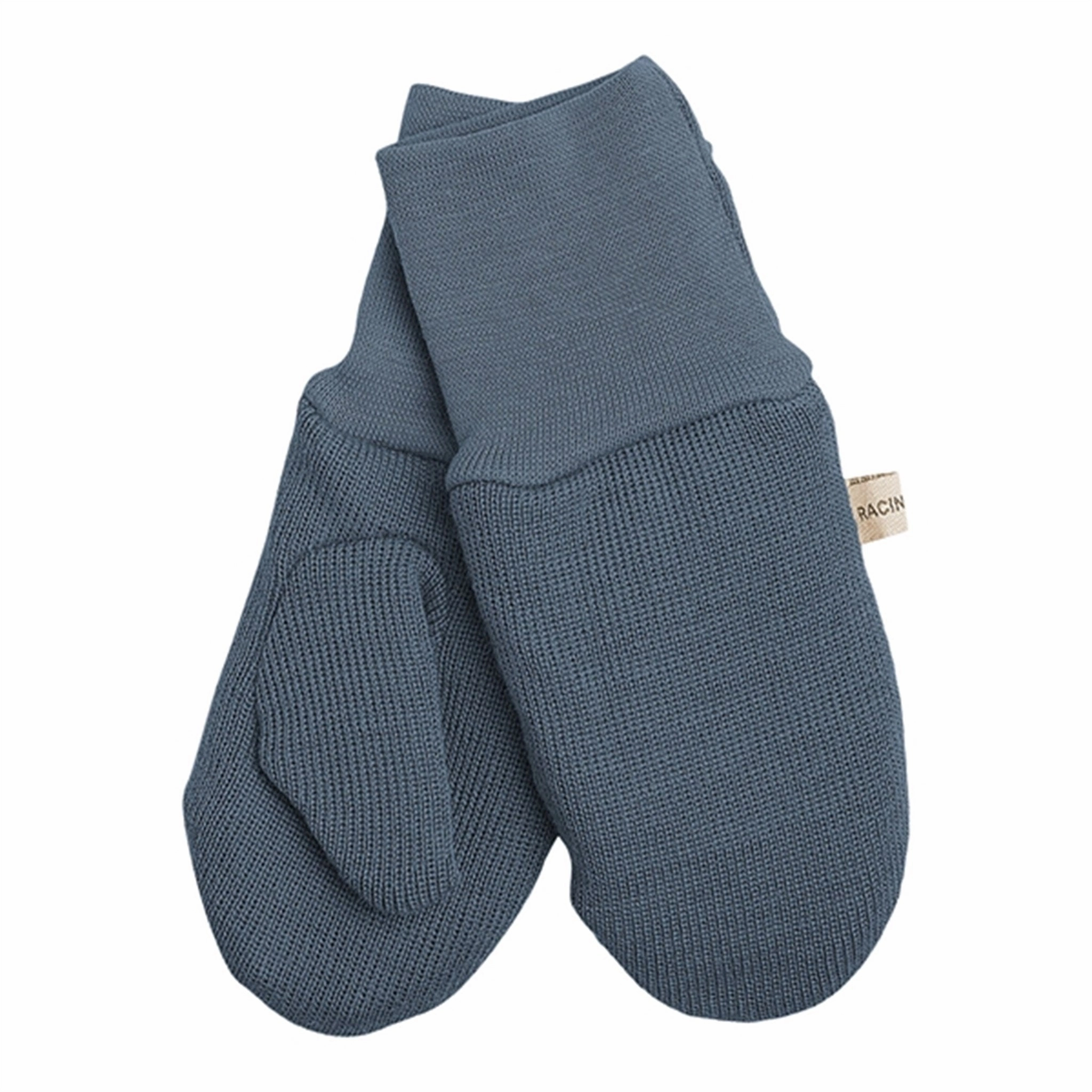 Racing Kids Mittens Dusty Blue Flash Sale Now
