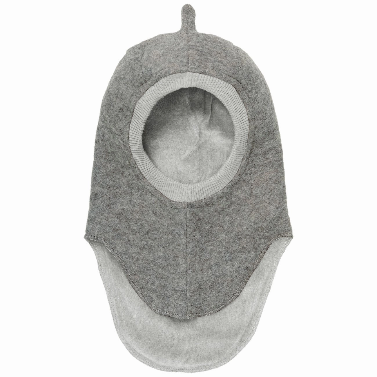 Huttelihut Medium Grey Melange Balaclava Triangles Wool Save More Now Special Price Offer