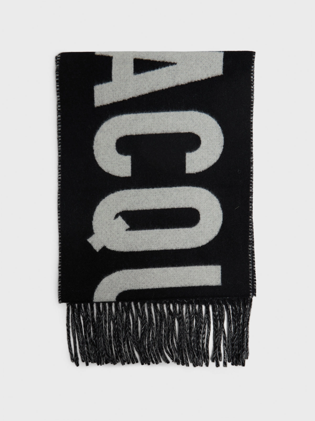 L'Echarpe Jacquemus Scarf In Black Grab the Deal Now Trending Deals Today