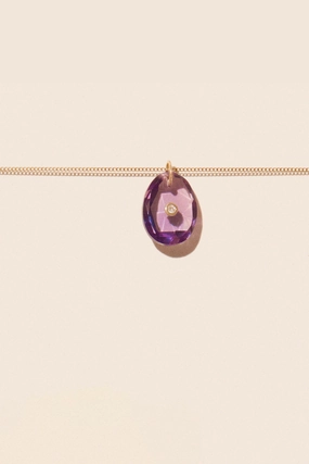 Orso N1 Necklace In Amethyst Mega Hot Offer