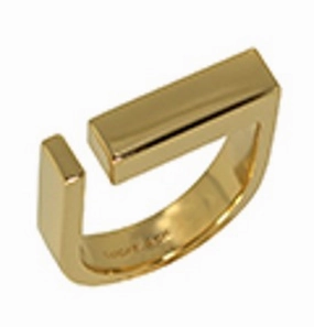 Stackable Gold Open Square Ring Dont Wait! Save Today