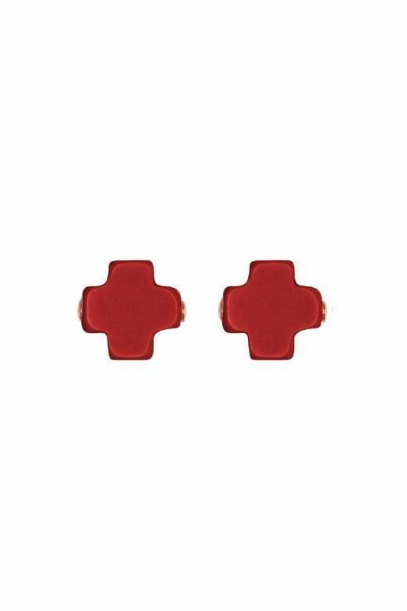 Mega Hot Offer Special Online Offer Signature Cross Stud - Red