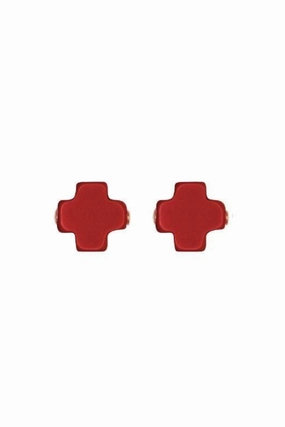 Mega Hot Offer Special Online Offer Signature Cross Stud - Red