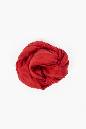 Trending Savings Now Silk Habotai Light Scarf Tomato