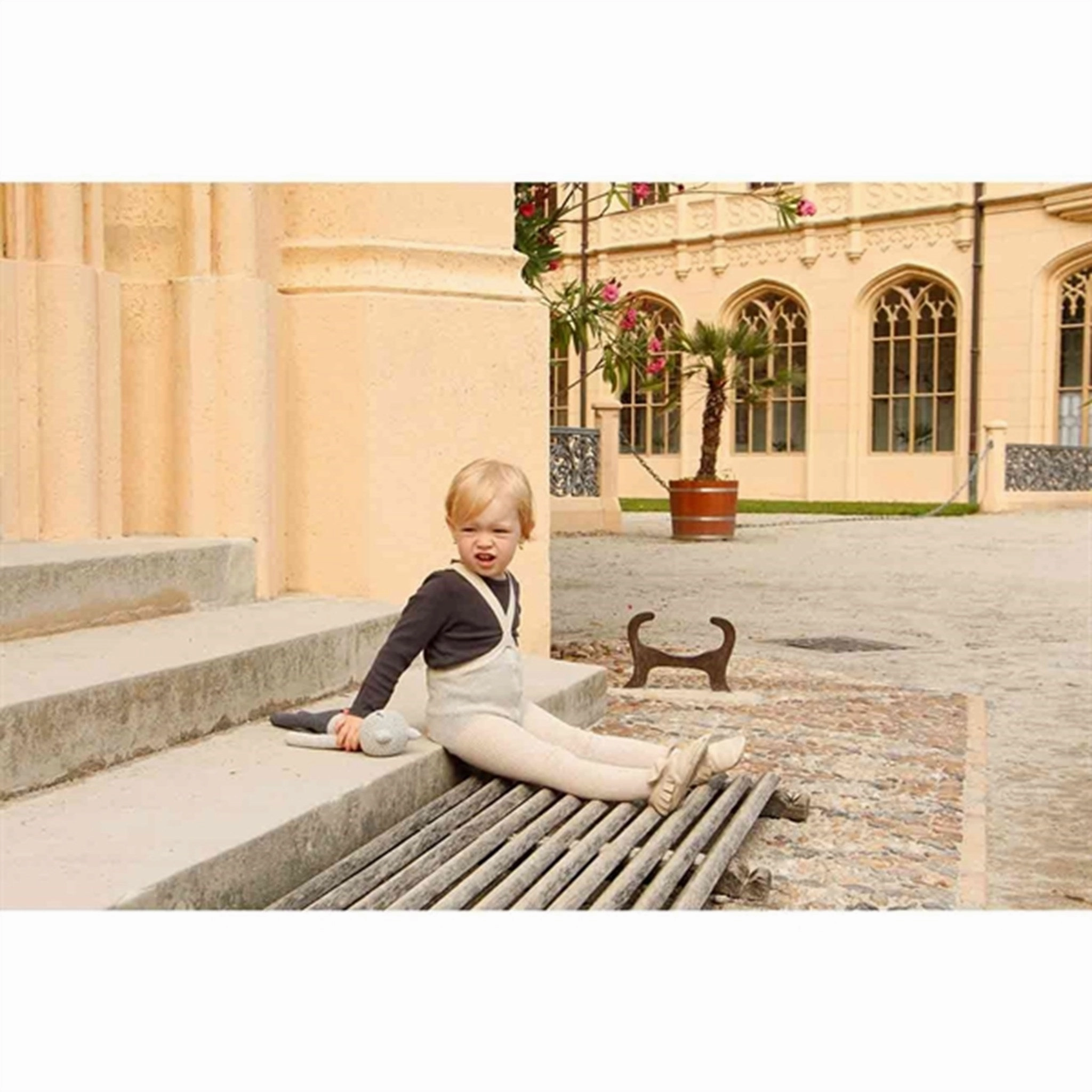 Silly Silas Footed Tights Cream Todays Mega Savings Shop the Savings Now