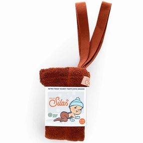 Exclusive Online Discount Hot Sale Alert Silly Silas Teddy Warmy Footed Tights Cinnamon