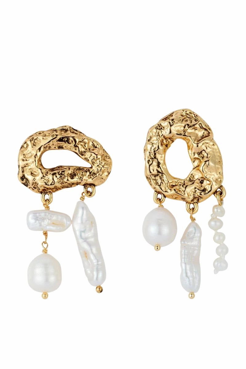 Silvia Pearl Earrings Hot Pick Deal